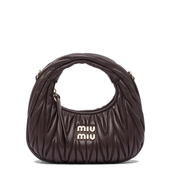Miu Miu Hobo Wander Hand Bag DEFAULT UNI Women - Picture 1 of 5